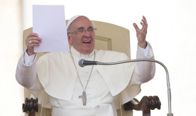 Los guionistas del Vaticano añadirán más humor al personaje de Francisco