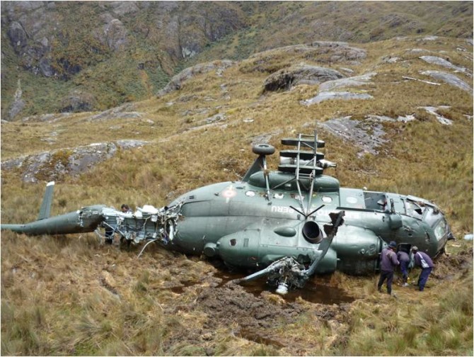 Caen cinco de los siete helicópteros Phantom que sostenían las afirmaciones de Rajoy