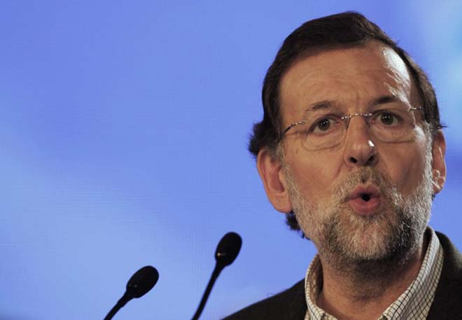 La palabra de Rajoy volvió a bajar ayer otro cuarto de mierda